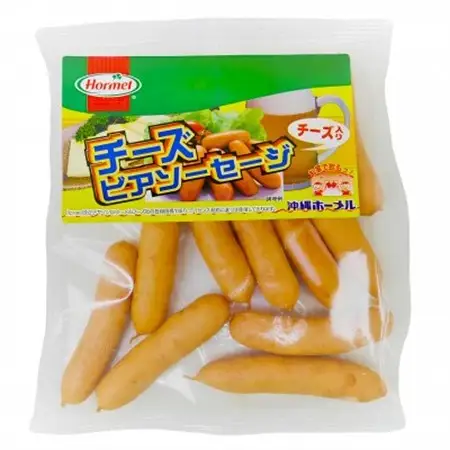 沖縄ホーメル チーズビアソーセージ 計5100g(510g×10P)【配送不可地域：離島】【1685413】