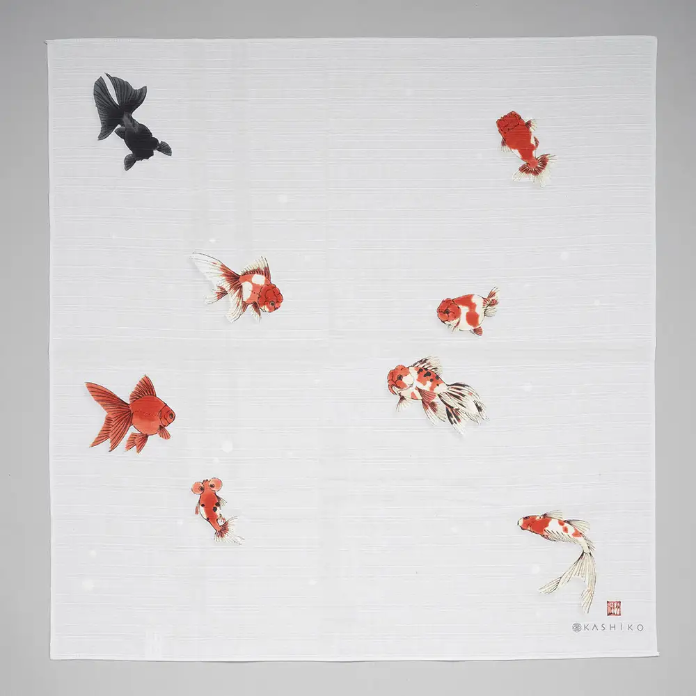 FUROSHIKI  風呂敷 ふろしき 金魚 日本製 70cm×70cm