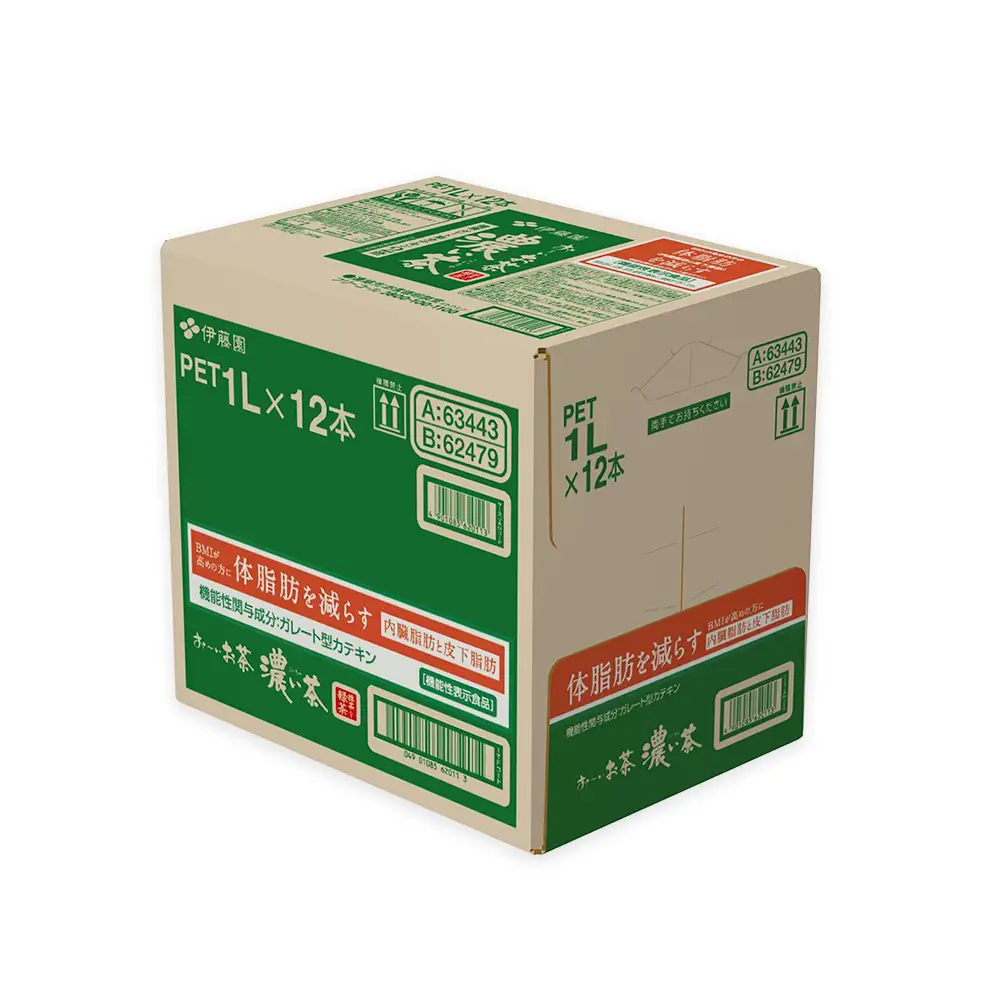 おーいお茶濃い茶 1L×12本(1ケース) K071044
