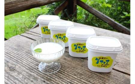 【6ヵ月定期便】ケフィア・ヨーグルト500ml×4個 ／ 葛城 高原 牧場 ケフィア ヨーグルト【latt-tkb013】