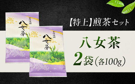 八女茶【特上】煎茶セット 100g×2袋 [VEH018]