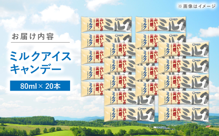久保田食品 ミルクアイスキャンデー 20本入 添加物不使用 / アイス アイスキャンデー アイスクリーム 冷凍 ミルク セット デザート スイーツ 牛乳 乳製品 【グレイジア株式会社】[ATAC596]