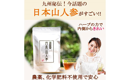 ★希少★日本山人参茶30包入り×3袋 飲料類 お茶 野菜/人参 