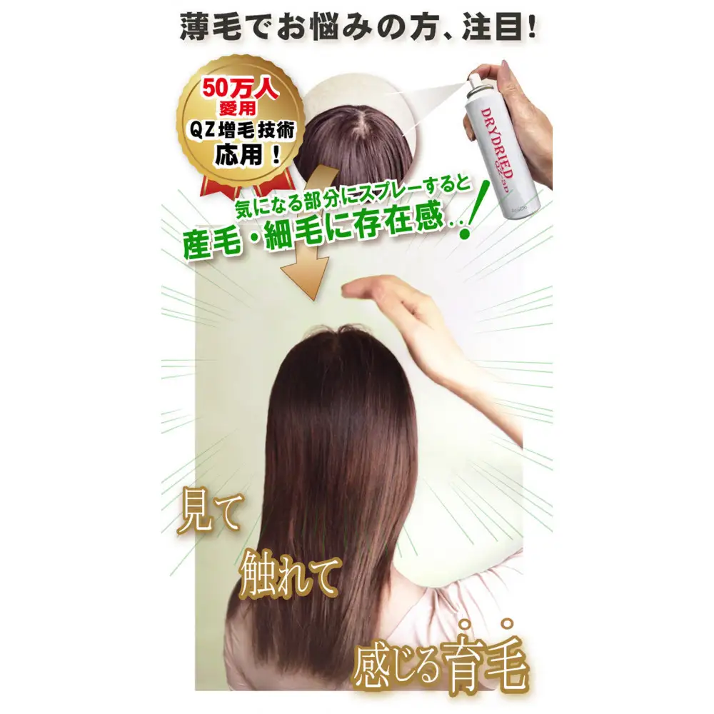 医薬部外品 育毛・発毛促進剤　ドライドライド　QZ-3D　１２０ｍＬ