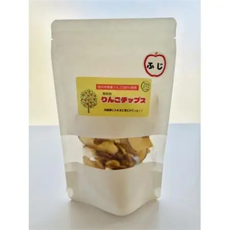 信州中野のりんごチップス　6袋セット　ワンちゃんも食べられます。　【1618377】