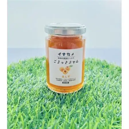 イナカノ　ごろっとジャム　あんず　140g×4本セット【信州中野】【1625402】