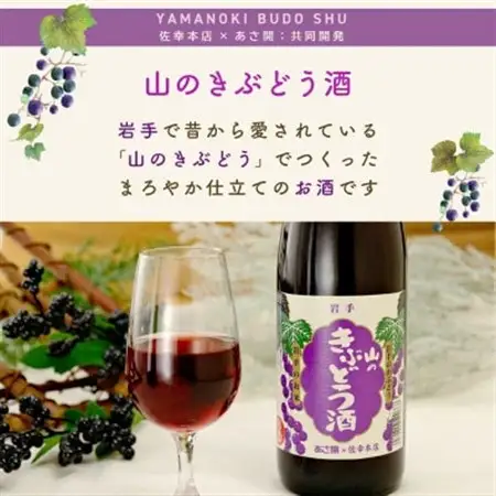 ★あさ開★山のきぶどう酒 720ml×2本【1624206】