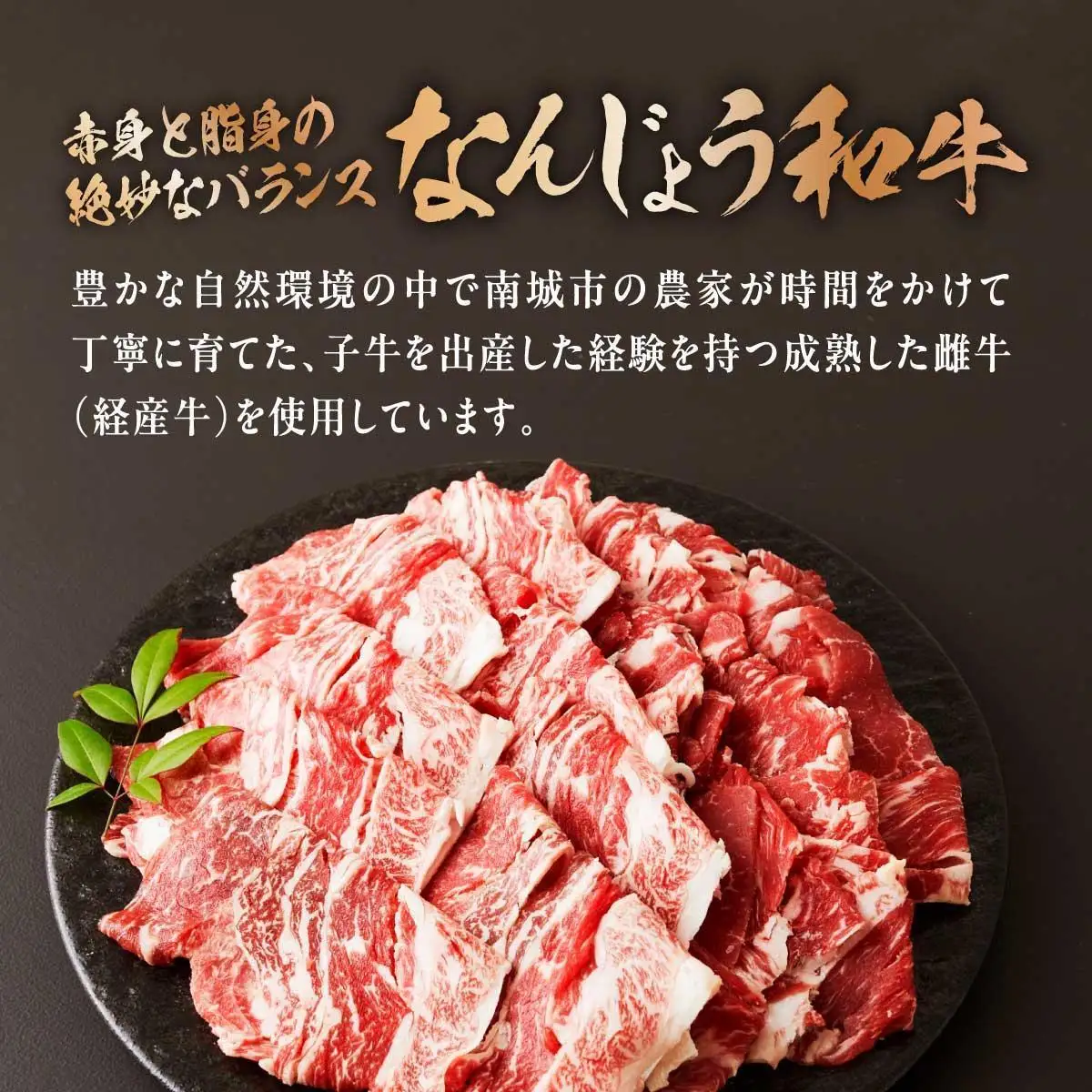  和牛切り落とし 200g×6パック なんじょう和牛 合計400g   