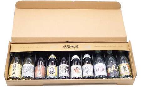 球磨焼酎 10本 詰め合わせ ミニチュア セット 合計約1L 米焼酎 焼酎 25度 飲み比べ