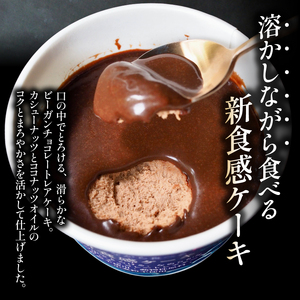 ヴィーガン チョコレートケーキ アイスカップ入り 12個 セット ケーキ