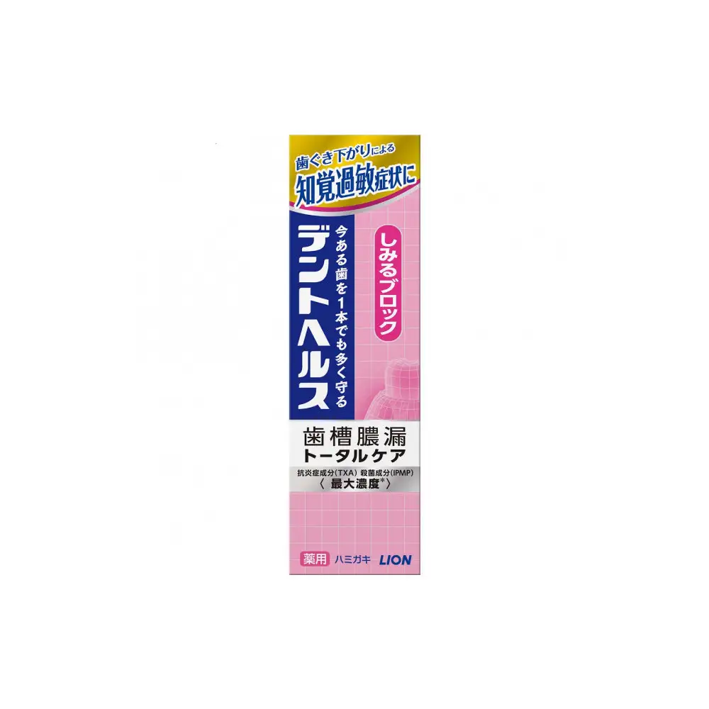 ライオン デントヘルス薬用ハミガキしみるブロック85ｇ（医薬部外品）×5個