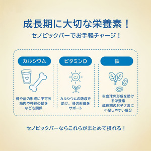 ブルボン セノビックバー 18本 9本入り2箱 ココア味 ソフト クッキー ココア セノビック おやつ bourbon  栄養機能食品 成長期 応援 カルシウム 健康 防災 非常食 小腹 株式会社ブルボン 新潟県 新発田市 bourbon026