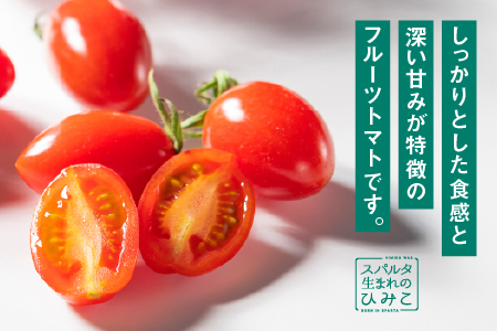 ☆ 糖度 10度以上 ☆ 厳選 スパルタ生まれのひみこ ミニトマト 約1kg 【GC-36】 お届け：4月中旬～6月中旬ごろ順次発送