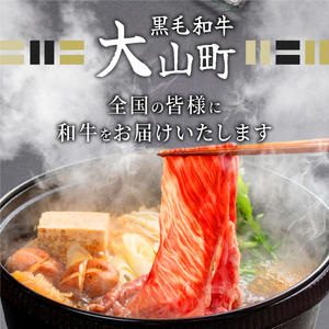 HA-01　肉質日本一の和牛「大山黒牛」切り落し600g