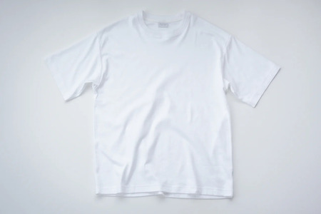 【ZIVANE】スビンコットン クルーネックＴシャツ（White／XL1枚・Black／XL1枚）
