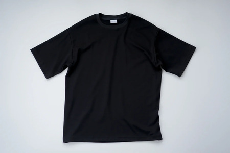 【ZIVANE】スビンコットン クルーネックＴシャツ（Black/M/3枚）