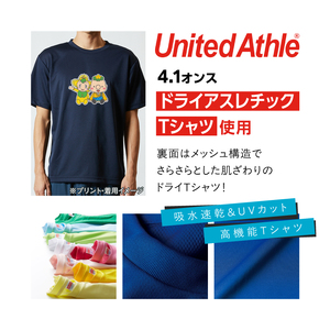 DTF 転写 プリント オリジナル オーダー ドライＴシャツ メンズ レディース イラスト：6枚