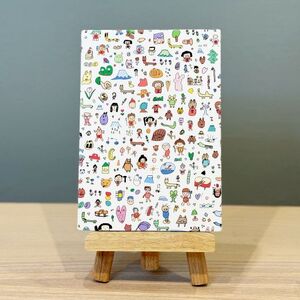 【個性ある作家達の協働 アート】きんたろう キャンバスサイズ小