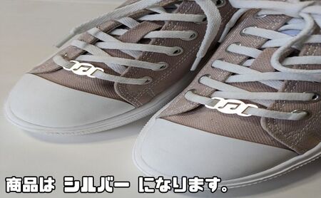 【4020】スニーカーWA! かざり 八分音符 シルバー