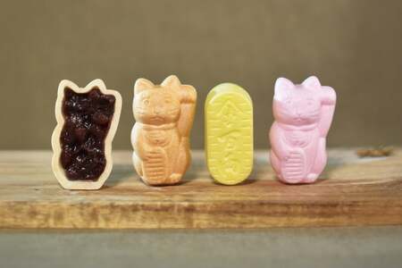 和菓子 もなか 笑福 最中 手作り キット 10個分 3回 定期便 計30個分 [牛蒡餅本舗熊屋 長崎県 平戸市 hr42bgy420447]
