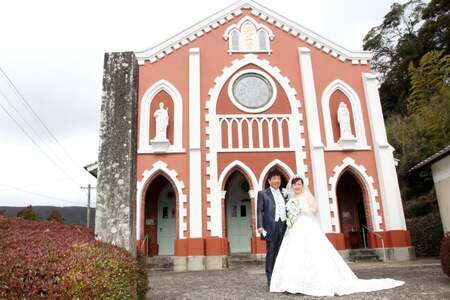 結婚式 ウェディングフォト 衣装 ヘアメイク 撮影 アルバム 全て込み 1回分 [平戸なでしこ会 長崎県 平戸市 hr42bhb490001]