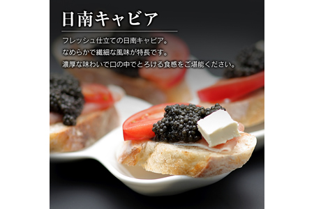 キャビアフィッシュ スモーク 50g 日南 キャビア 4g 黄金 セット 燻製 加工品 魚介 魚貝 魚卵 海産物 食品 国産 世界三大珍味 黒いダイヤ 希少 贅沢 おつまみ おすすめ 高級食材 人気 お祝 おもてなし お取り寄せ グルメ 特産品 宮崎県 日南市 送料無料_BB117-23