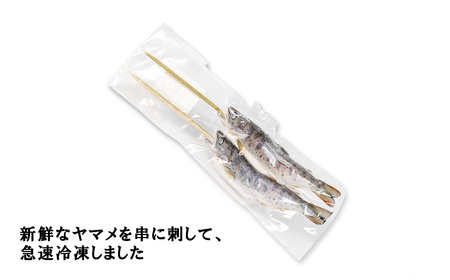 串やまめ(２本)　山女 ヤマメ 山女魚 川魚 串刺し