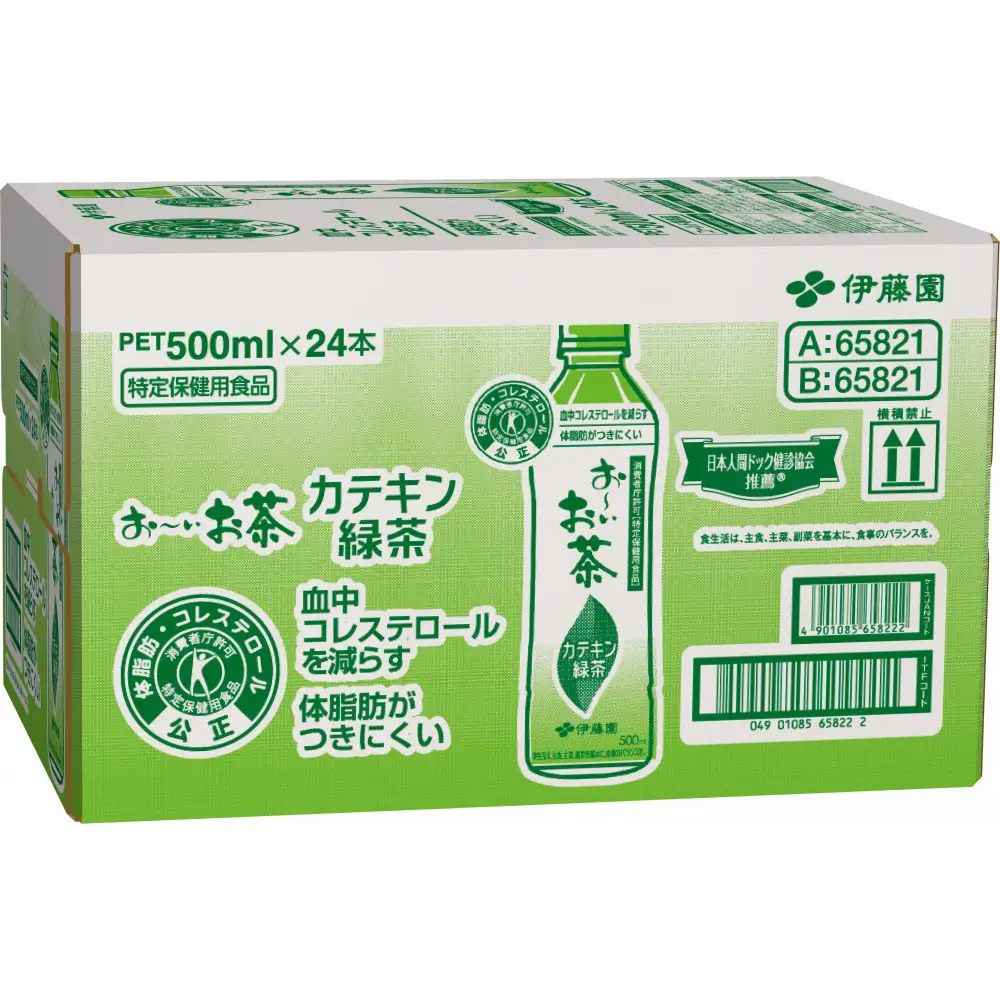 お～いお茶 カテキン緑茶500ml×48本セット【特定保健用食品】