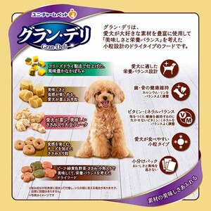 グラン・デリ カリカリ仕立て 成犬用 彩り野菜入りセレクト 1.6kg×2袋 ペットフード