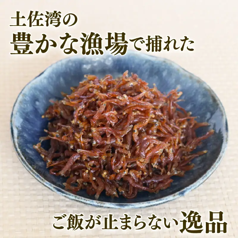 【定期便12回】土佐しらす佃煮 100g (50g×2パック)