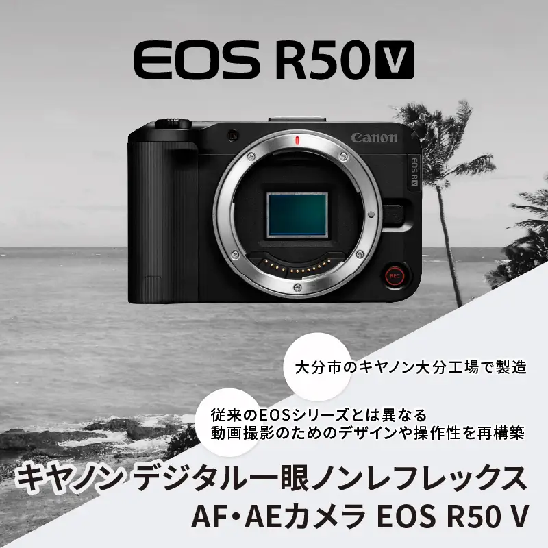 キヤノン デジタル一眼ノンレフレックス AF・AEカメラ EOS R50 V ボディー R16003