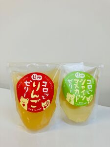 信州コロッとゼリー 6個セット（シャインマスカット、ブルーベリー、りんごの３種×2個）