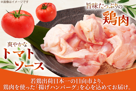 ハンバーグ 揚げチキンハンバーグ150g×10個入り [日本ハムマーケティング 宮崎県 日向市 452061313]