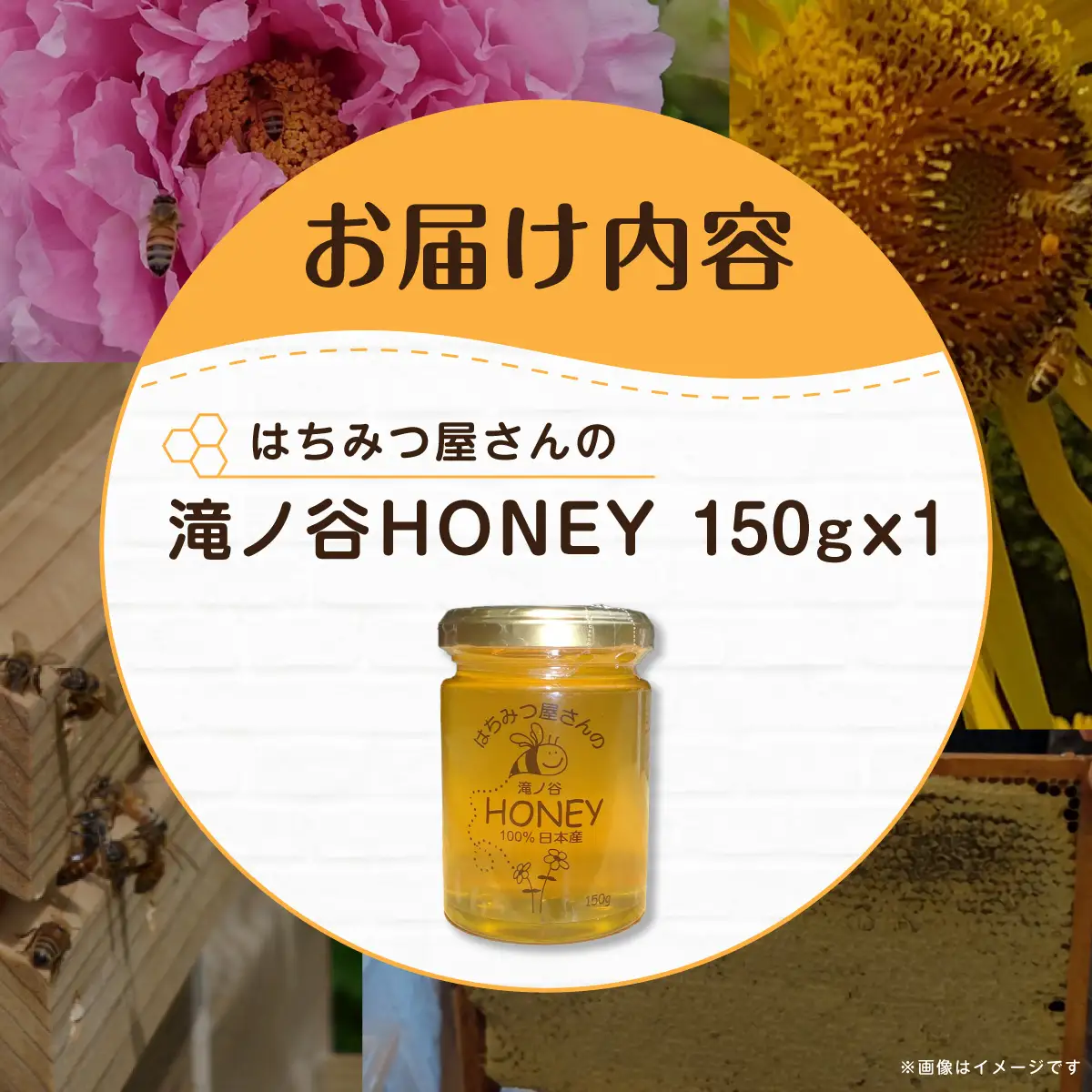 はちみつ屋さんの滝ノ谷HONEY 150gx1 MBAW001
