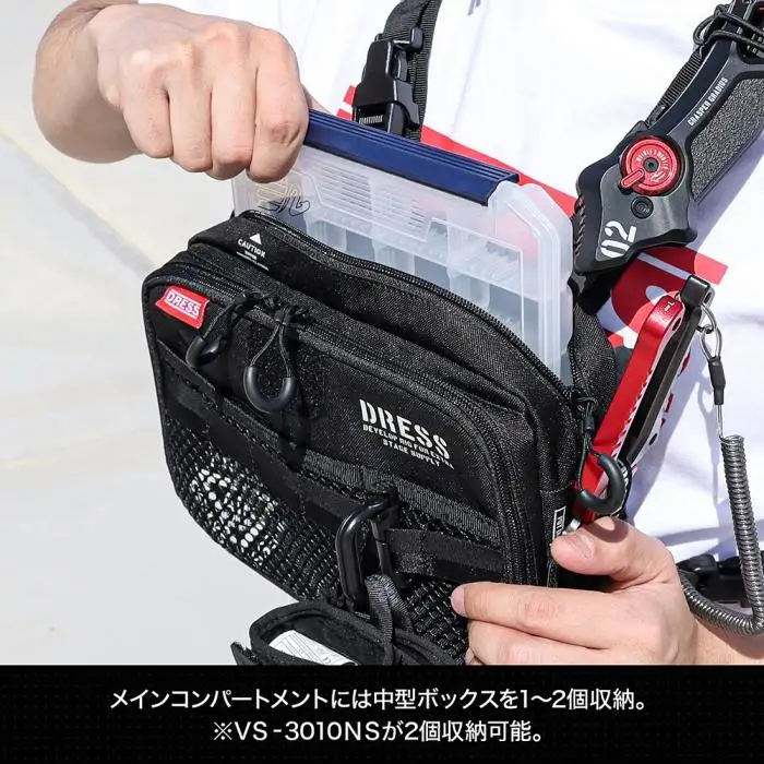 タクティカル チェストバッグ ブラック