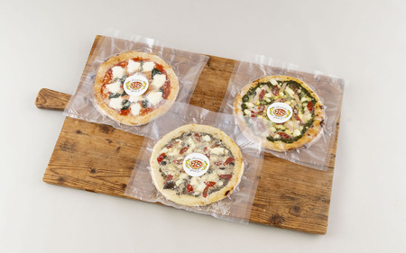 ミシュラン掲載PIZZAプレミアム3種と佐世保オーガニックレモネードシロップの素のセット