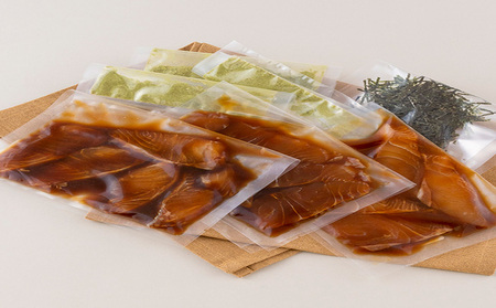 九十九島海鮮あご出汁茶漬け(世知原茶)3種(計3食入)