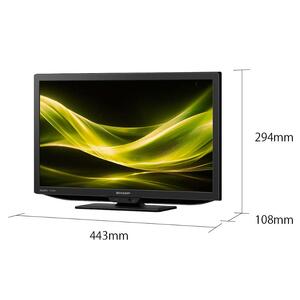 シャープ SHARP 【AQUOS(アクオス) 19V型 液晶テレビ  2T-C19GE1】