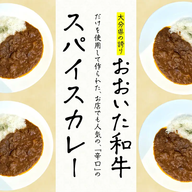 おおいた和牛 スパイスカレー 4袋 K03039