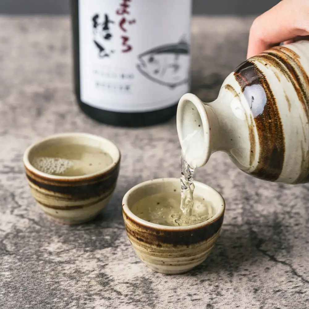 峯の精 まぐろ結び 300ml × 1本 | 純米大吟醸 日本酒 お酒 アルコール ロック 冷酒 人肌燗 ギフト 穴太商店 君津市 千葉県