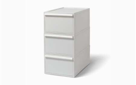 クローゼットシステム 引出しタイプM　3個組　CS-D2 3P (5色からお好きなカラーが選べる) ／ オールホワイト  収納 ライクイット like-it 奈良県 葛城市【like100-1】