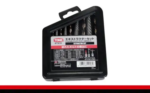 TONE トネ エキストラクターセット ETS10 15001-40001327｜工具 整備士 自動車 バイク DIY 日本製 メンテナンス