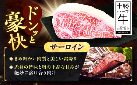 北海道 十勝 ハーブ牛 サーロイン ブロック 約1kg 《足寄町》【株式会社ノベルズ食品】[BEAQ064]