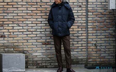 【Sサイズ】 【藤巻百貨店】 HOKKAIDO DOWN×CENTENA （ネイビー） 北海道ダウンコート S 【2026年12月上旬より順次発送】 ダウン ダウンコート コート ダウンジャケット 北海道 小樽市