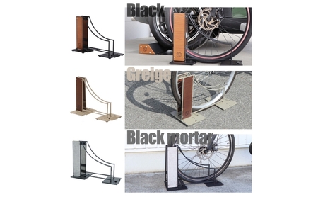 自転車 スタンド Hide Out Works 選べるカラー 自転車スタンド 1台用 サイクルスタンド ディスプレイスタンド 駐輪 駐輪場 屋外 室内 倒れない DIY おしゃれ エクステリア インテリア 自転車用品 兵庫 兵庫県 小野市 ブラックモルタル