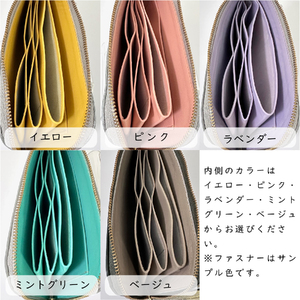 L字ファスナーミニ財布 CORONminiコロンミニ メッシュ 〈牛革〉〈丹波市〉 財布 レザー