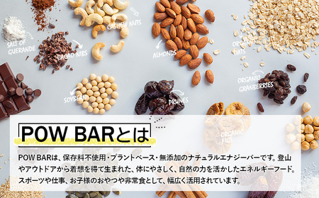 POW BAR ソルトピーナッツバター & チョコレートチップ《12本入り》【28020】