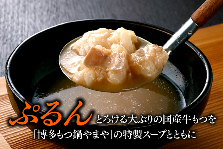 AA174.【やまや】博多もつ鍋（こく味噌味・1～2人前）
