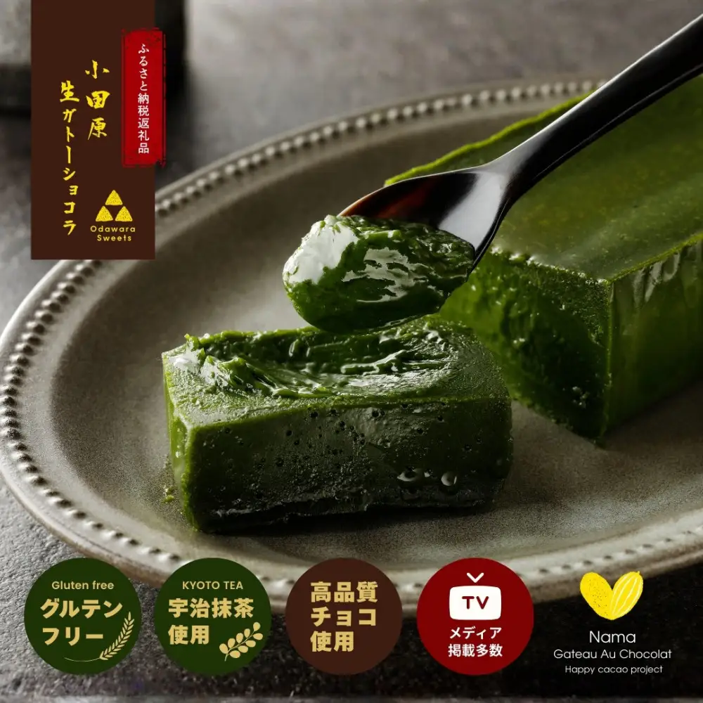 〈チョコと抹茶の食べ比べセット〉極上の口溶け。幸せの生ガトーショコラ 300g x 2本【 高級 濃厚  極上スイーツ グルテンフリー チョコ ショコラテリーヌ 高品質クーベルチュールチョコレート使用 一流シェフ 神奈川県 小田原市 】
