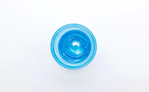 〈ガラス作家　溝井 優香〉 グラス「umi」 硝子 ガラス 贈り物 ギフト F6L-1281